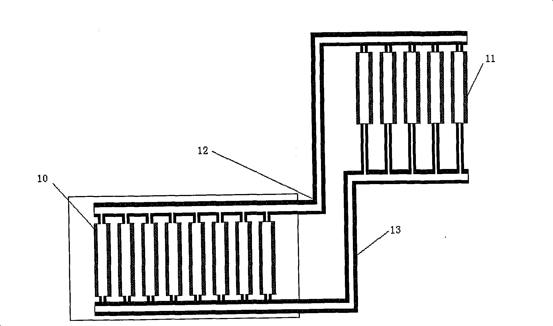 Method and device for reclaiming residual heat emitted by aluminum electrolysis bath