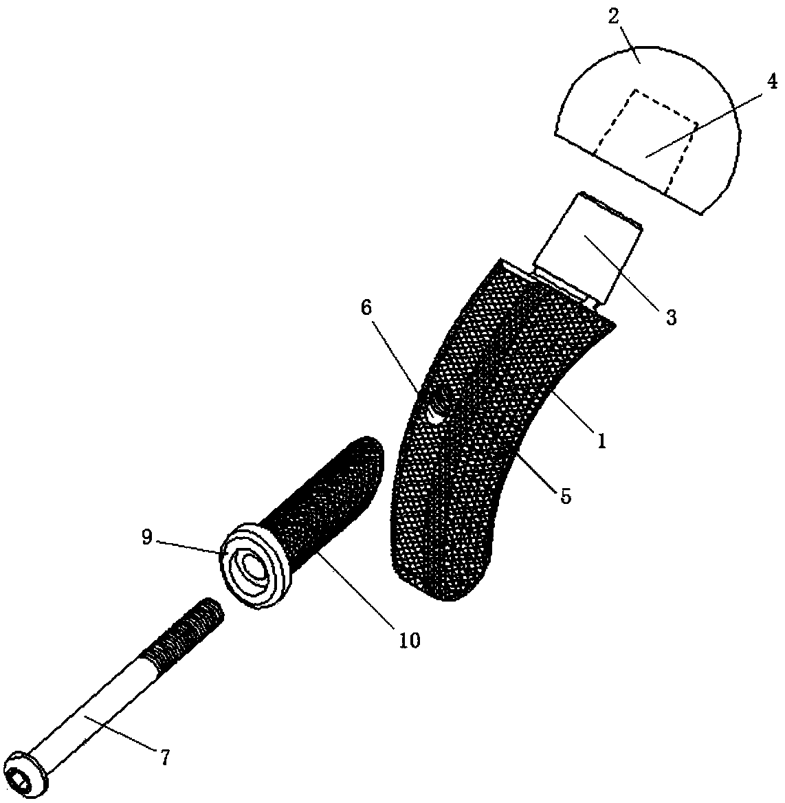 Fusion femoral stem system