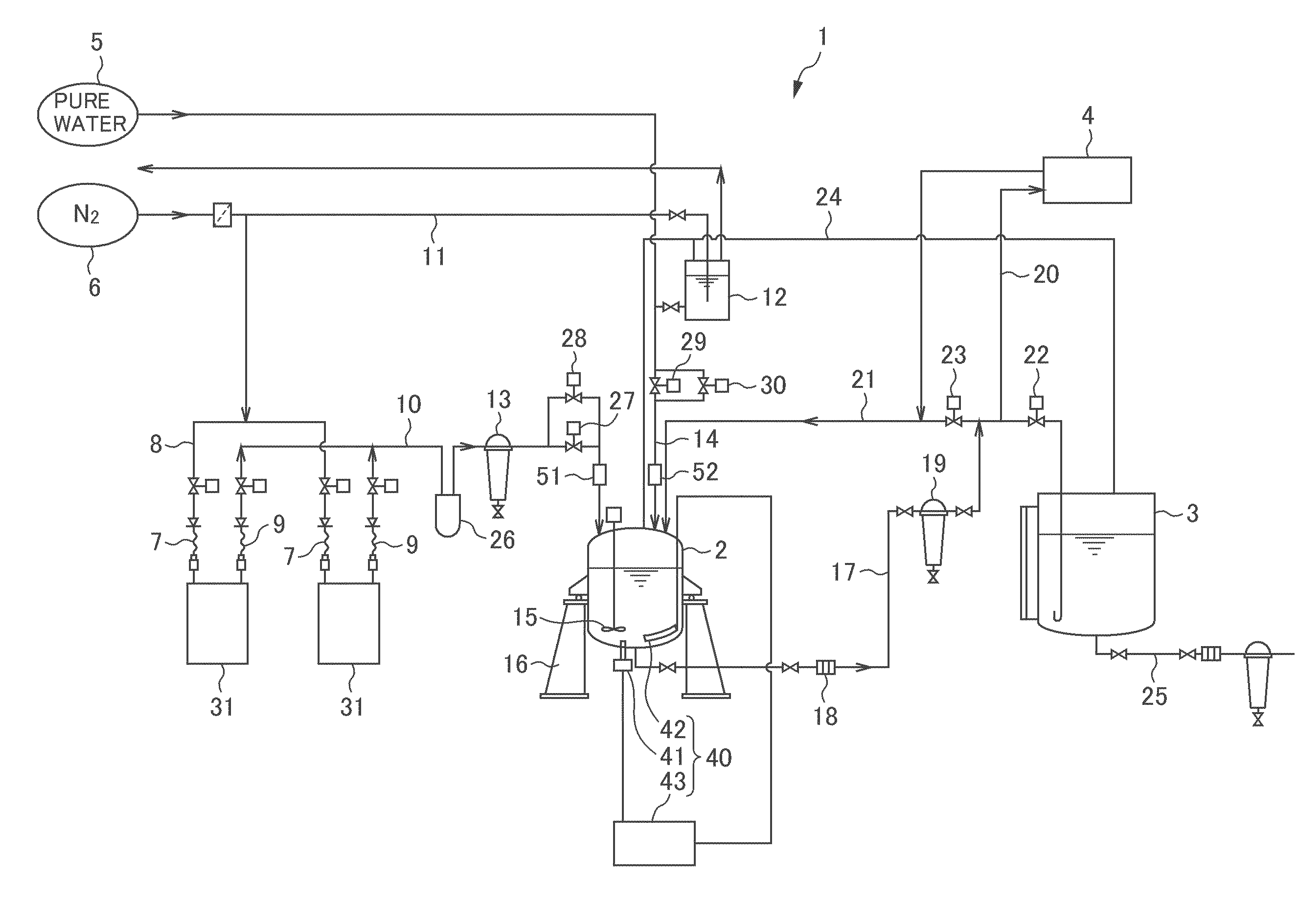 Developing solution for photolithography, method for forming resist pattern, and method and apparatus for producing developing solution for photolithography