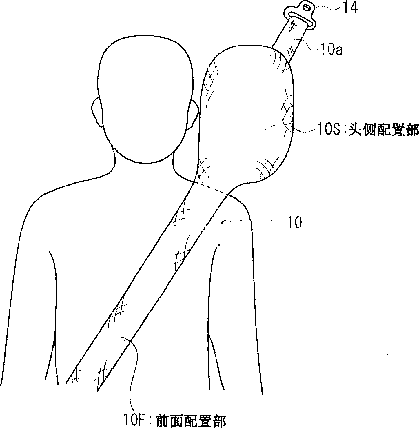 Occupant restraint belt and occupant restraint system