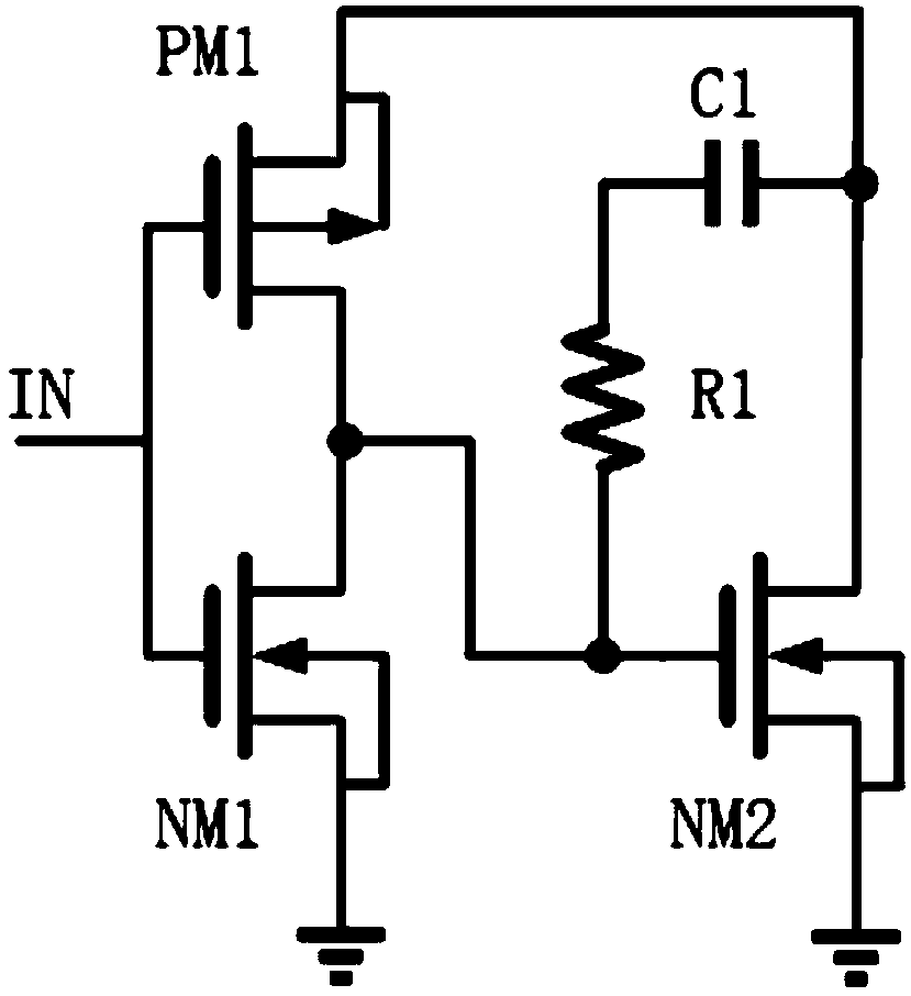 Stability compensation and impedance conversion circuit for oscillator frequency adjustment loop