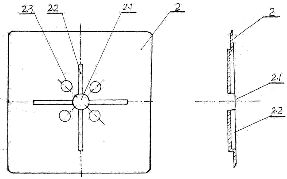 Manual claw type medical sharps box