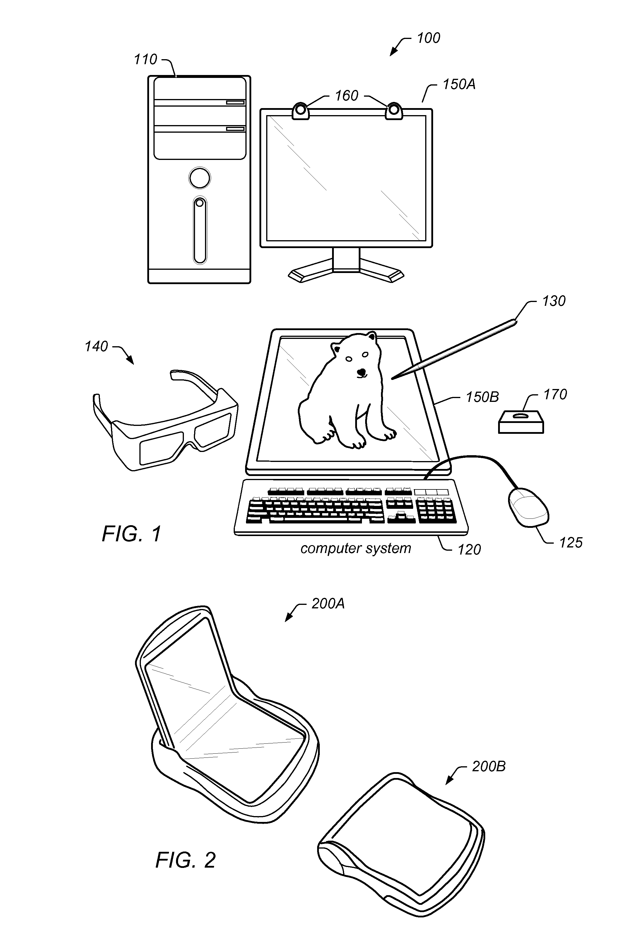 Three-Dimensional Tracking of a User Control Device in a Volume