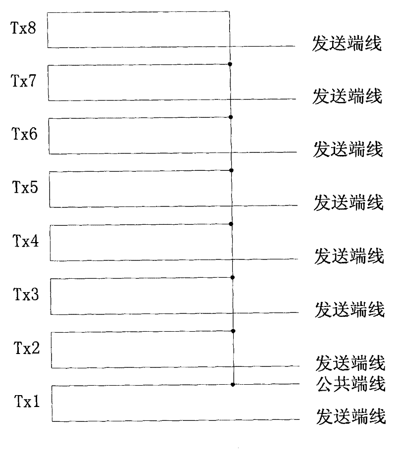 Electromagnetic handwriting device and its antenna wiring method