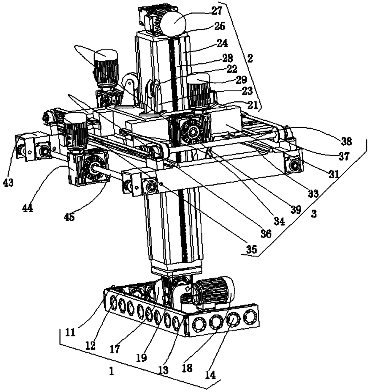 Surrounding edge paper paving machine