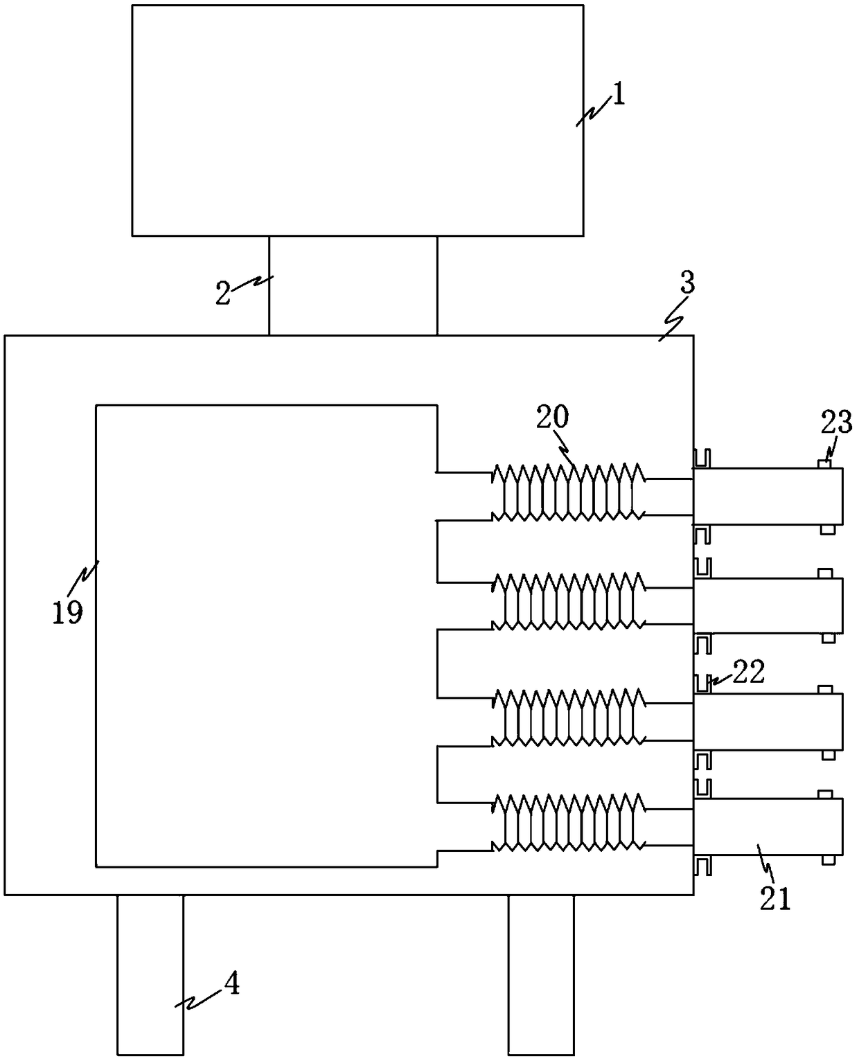 Robot milking machine