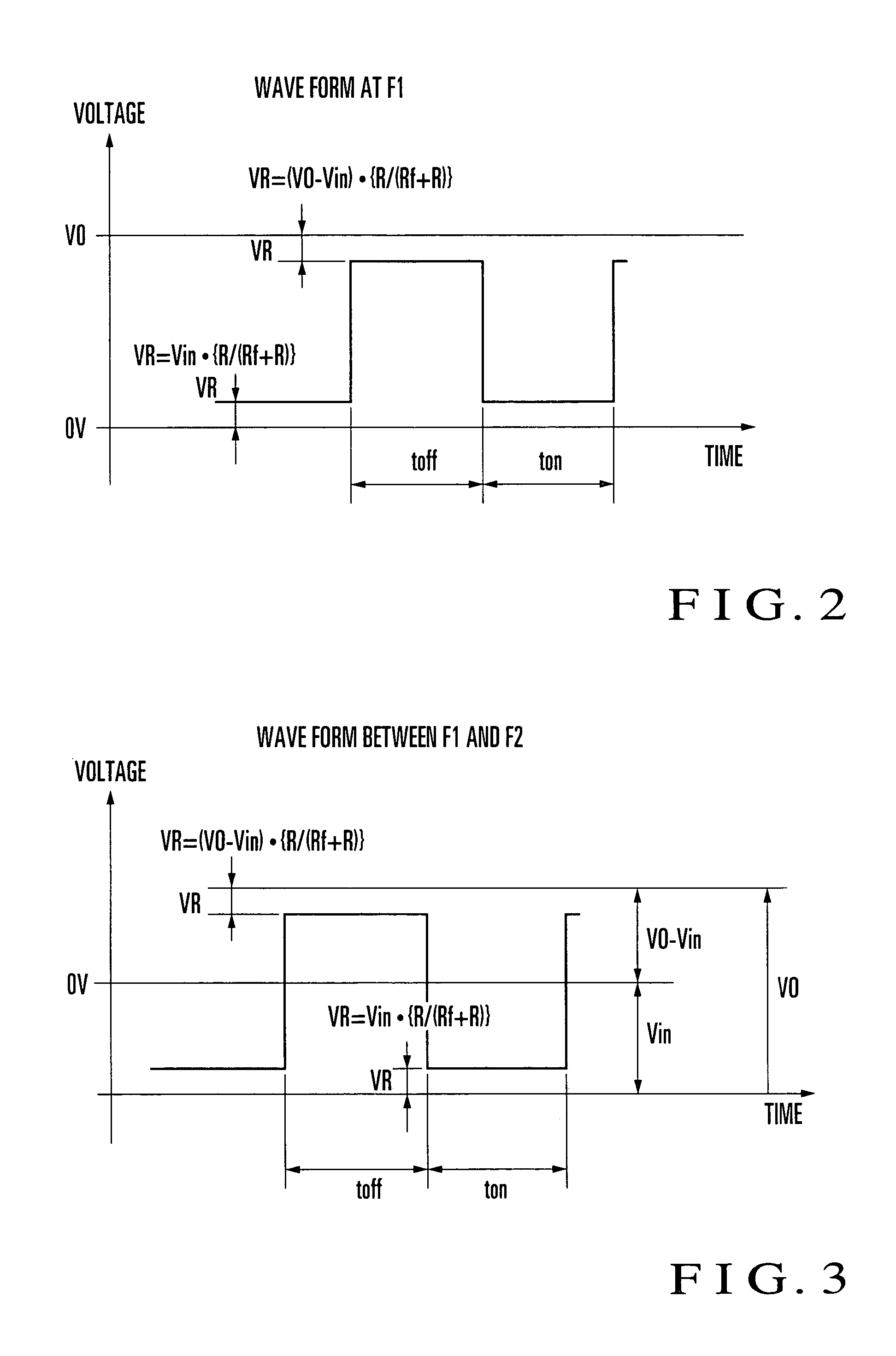 Power supply circuit for vacuum fluorescent display