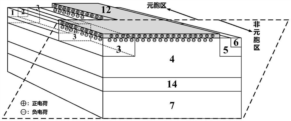 High-voltage LDMOS device structure with low radiation leakage