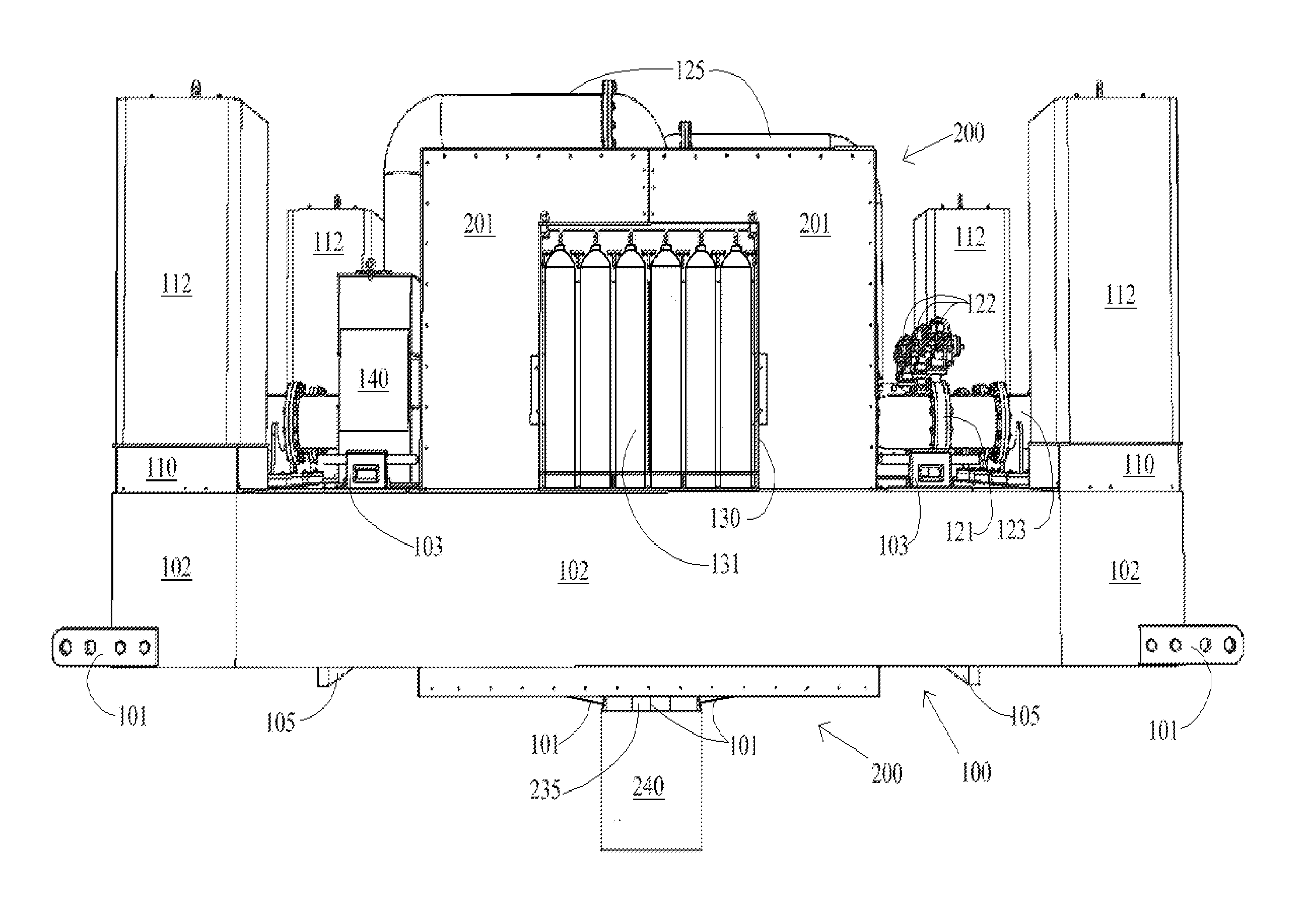 Subsea collection and containment system for hydrocarbon emissions