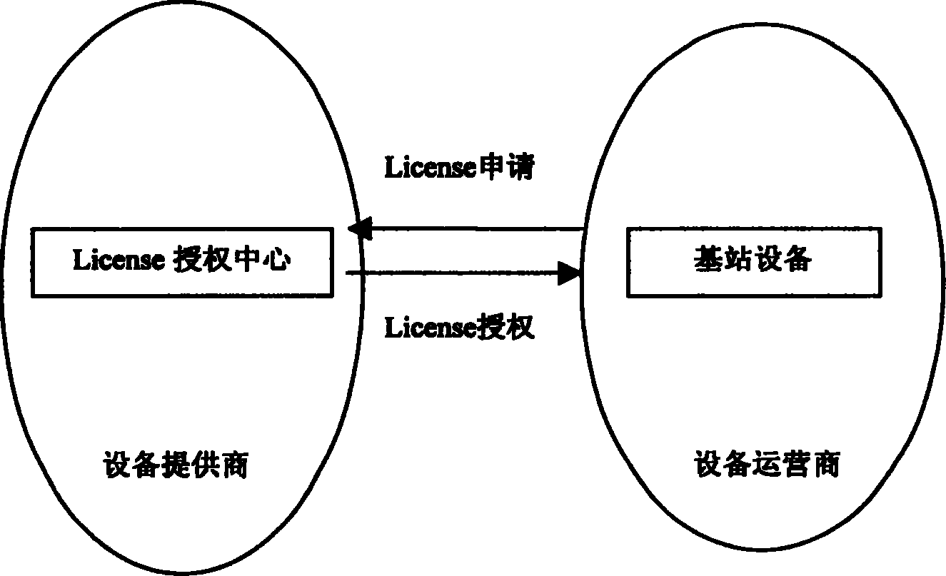 Licensing document management server and licensing document management maintenance system and method