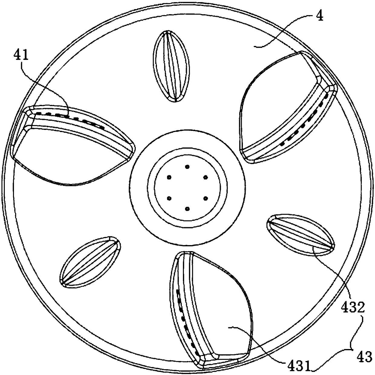 Roller washing machine