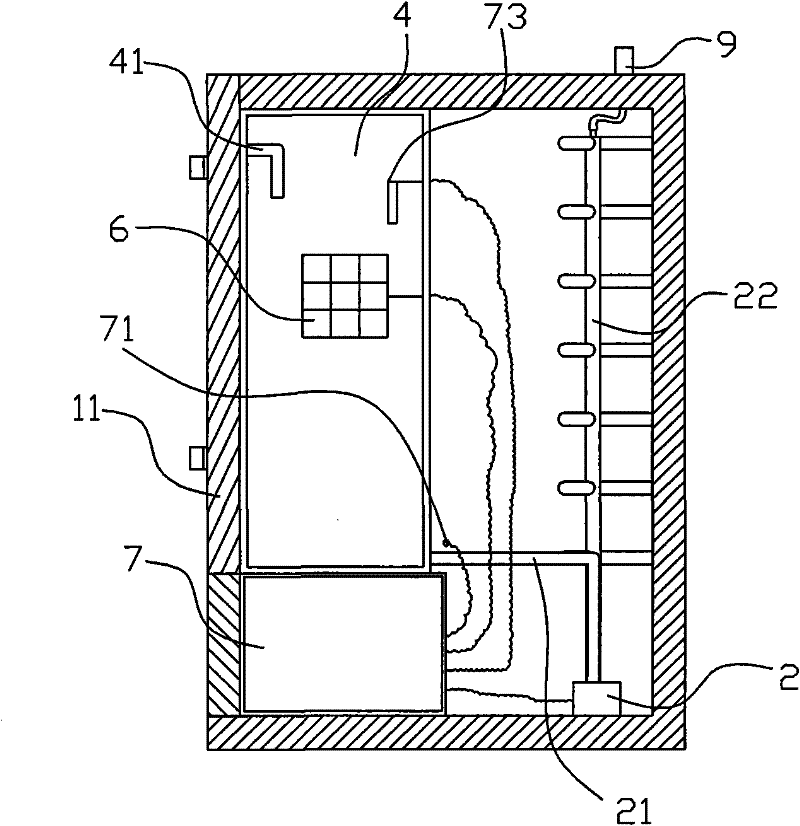 Method for transporting living body of crab and special equipment thereof