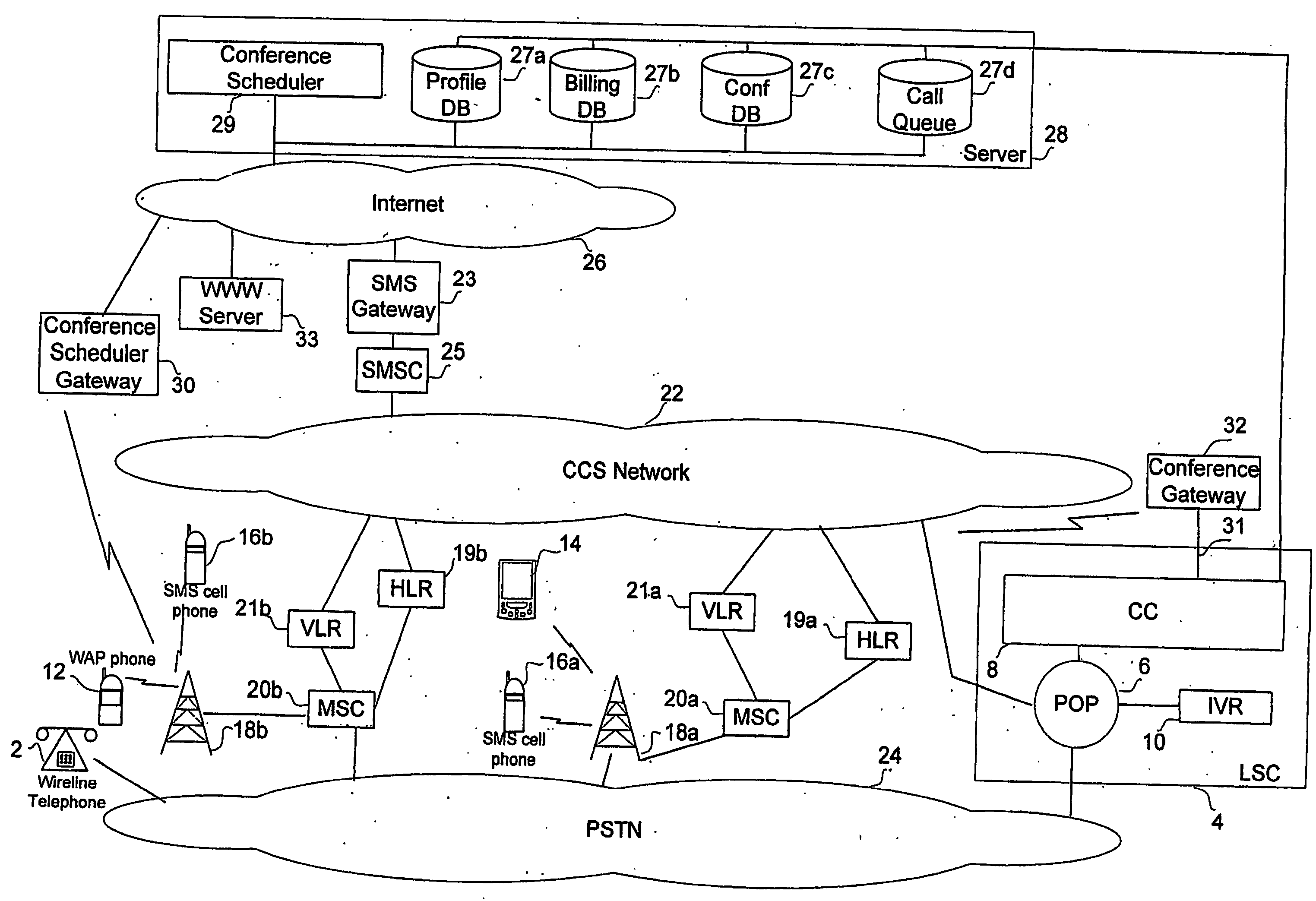 Method and apparatus for providing extended call setup and control features using a short message service