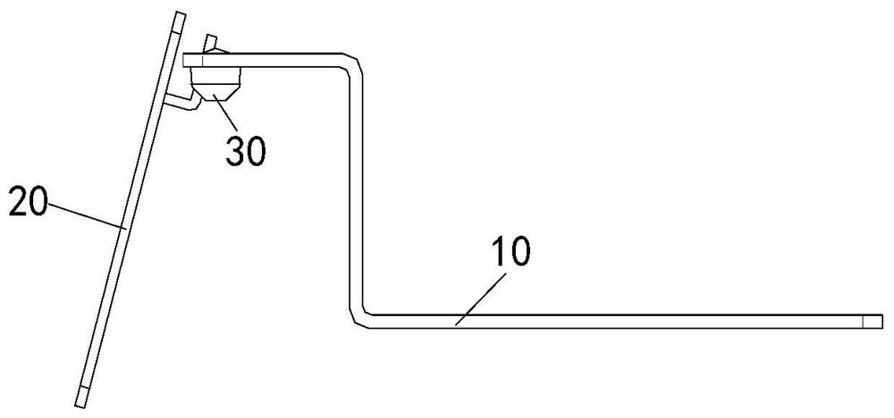 Monitor stand and its automatic adjustment bar