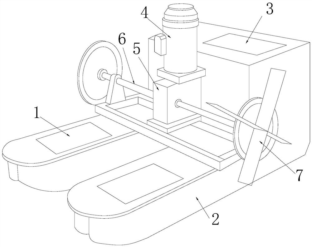 A hairy crab breeding device