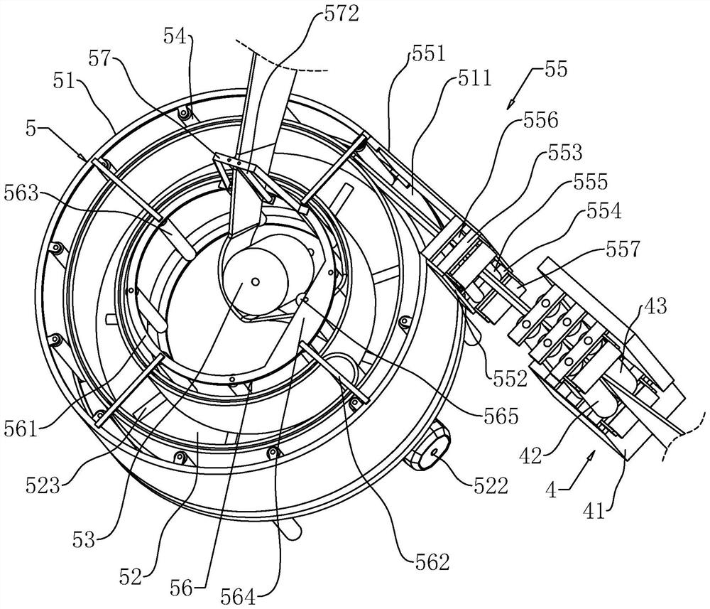 Refrigeration compressor shell raw material plate turnover device