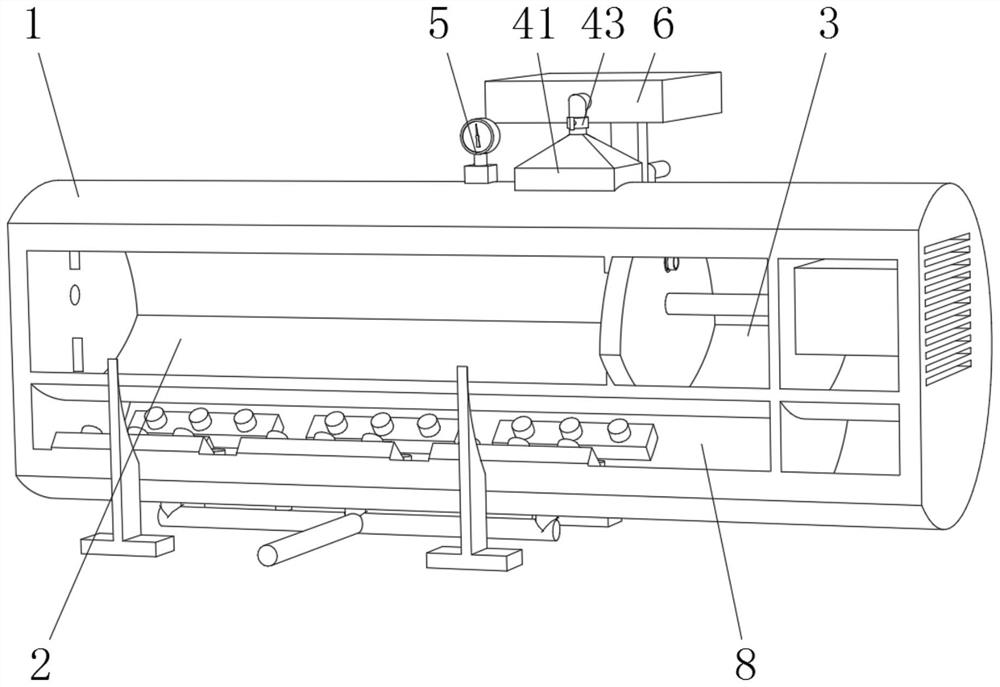 Gas steam generator with variable atomization aperture