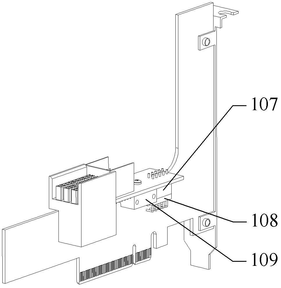 Adapter card for PCI (peripheral component interconnect ) Express X8 to CPCI (compact peripheral component interconnect ) Express X8