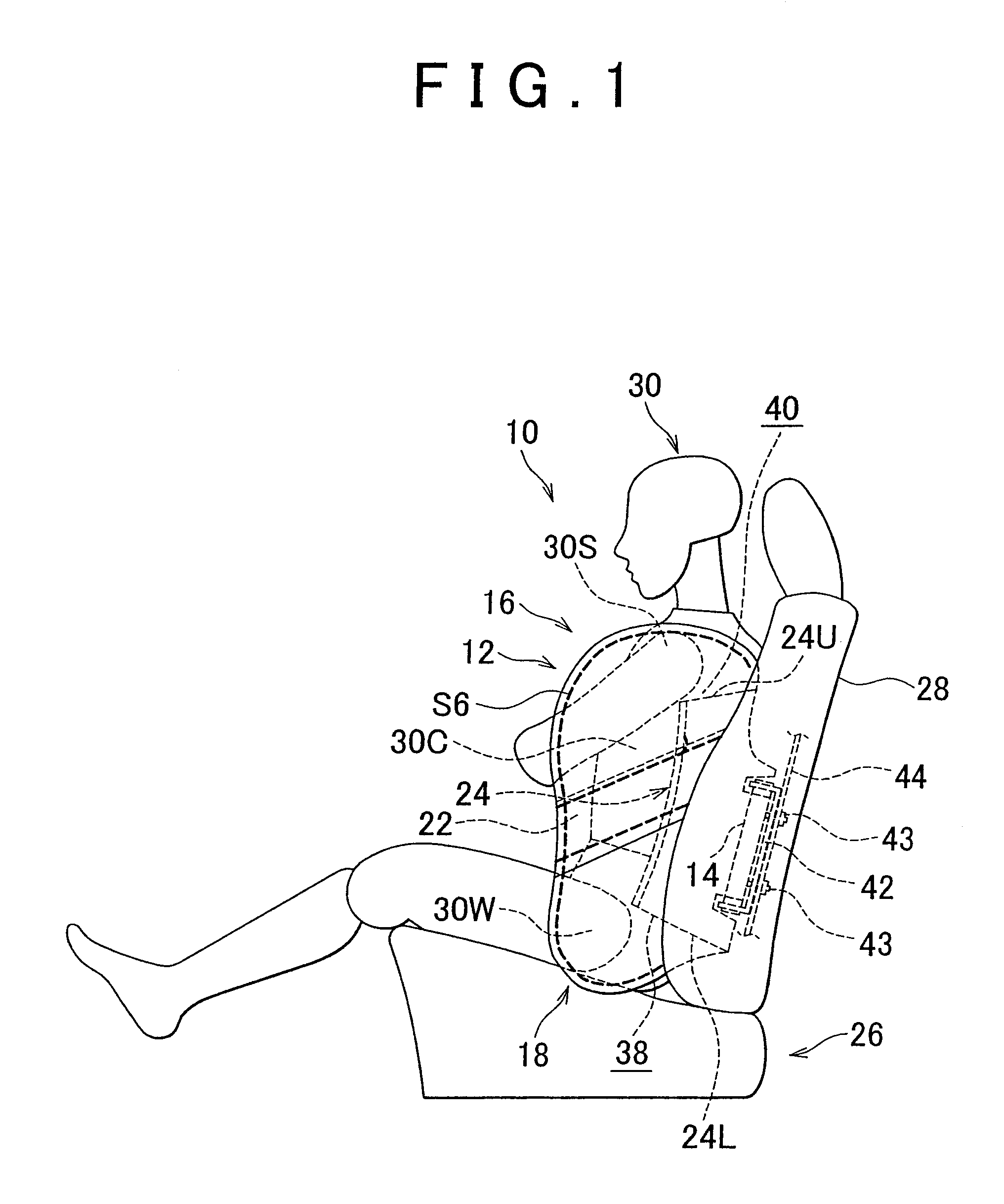 Side airbag system and method of manufacturing side airbag