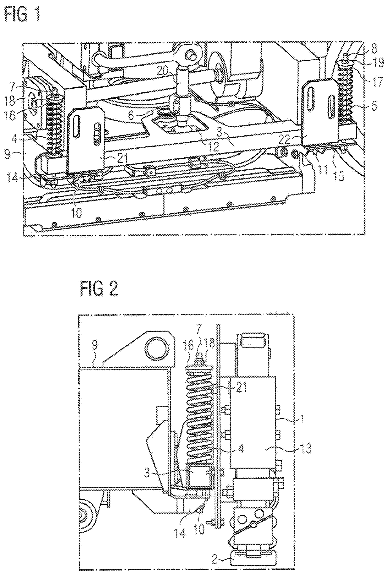 Current Collector Arrangement for a Vehicle