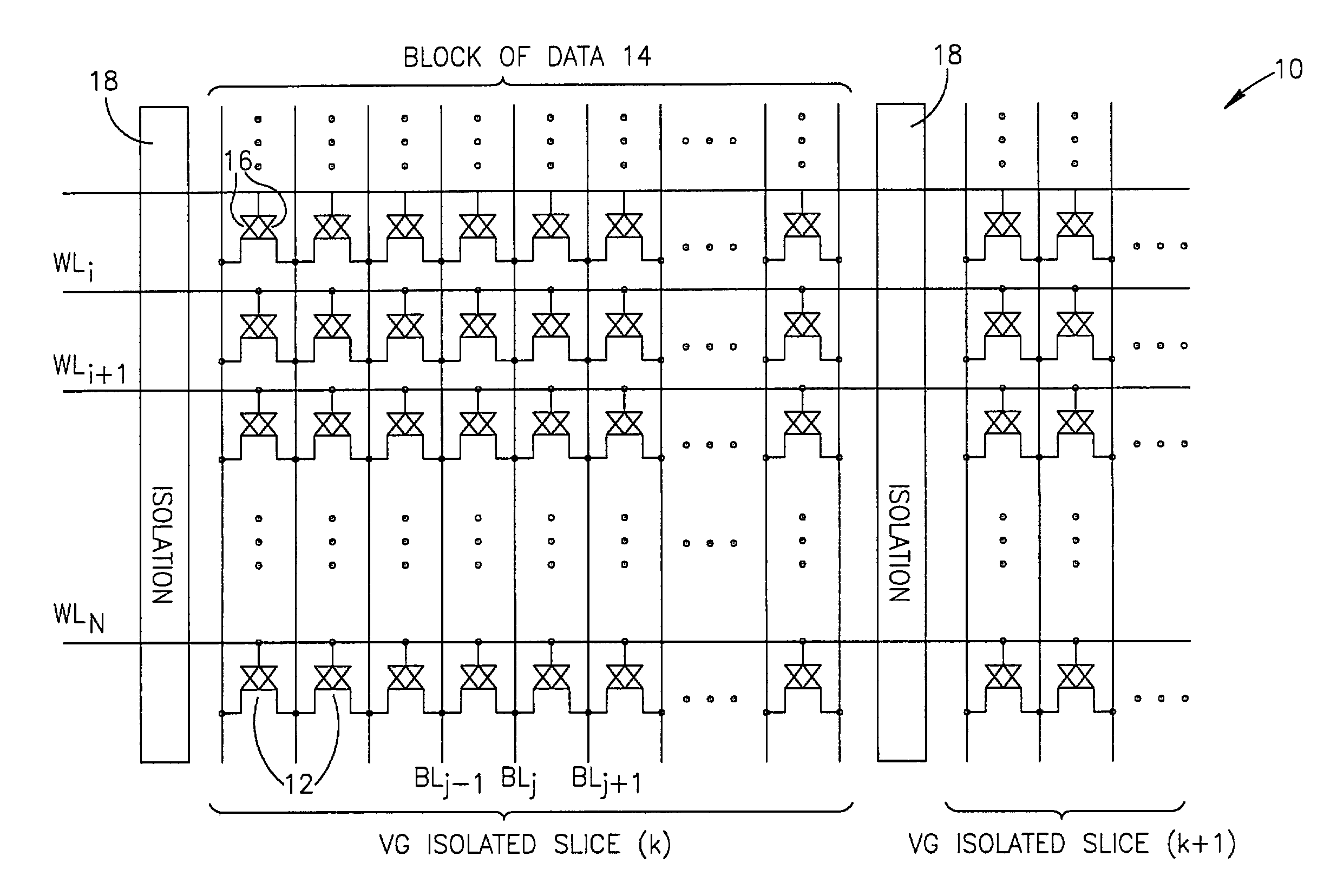 Mass storage array and methods for operation thereof