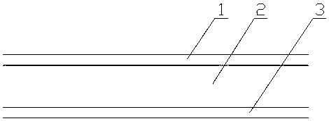 Oxygen-inhaling type casting polypropylene semi-cooked film