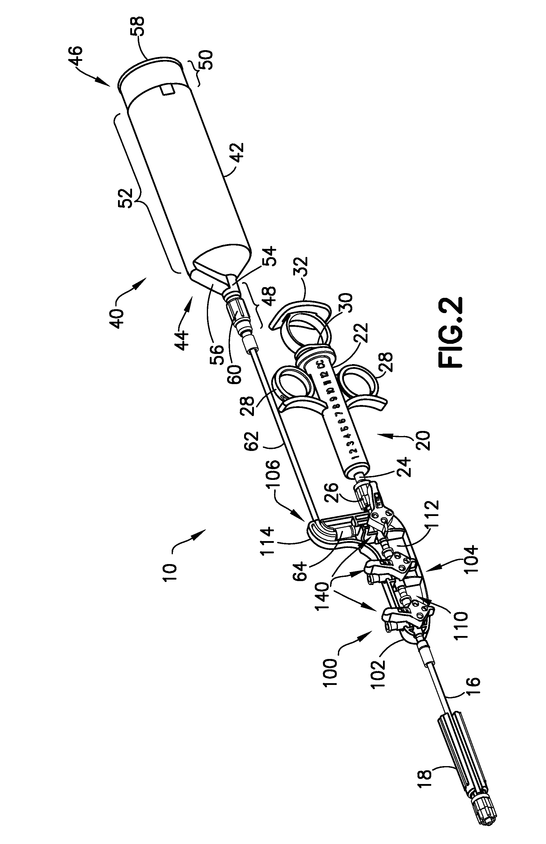 Fluid delivery system with high and low pressure hand manifold