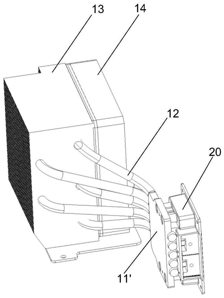 Laser light source and laser projection display device