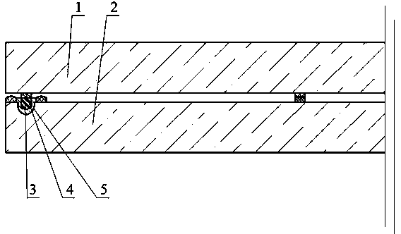 Planar toughened vacuum glass welded by using glass solder with edges being sealed by strip borders and groove