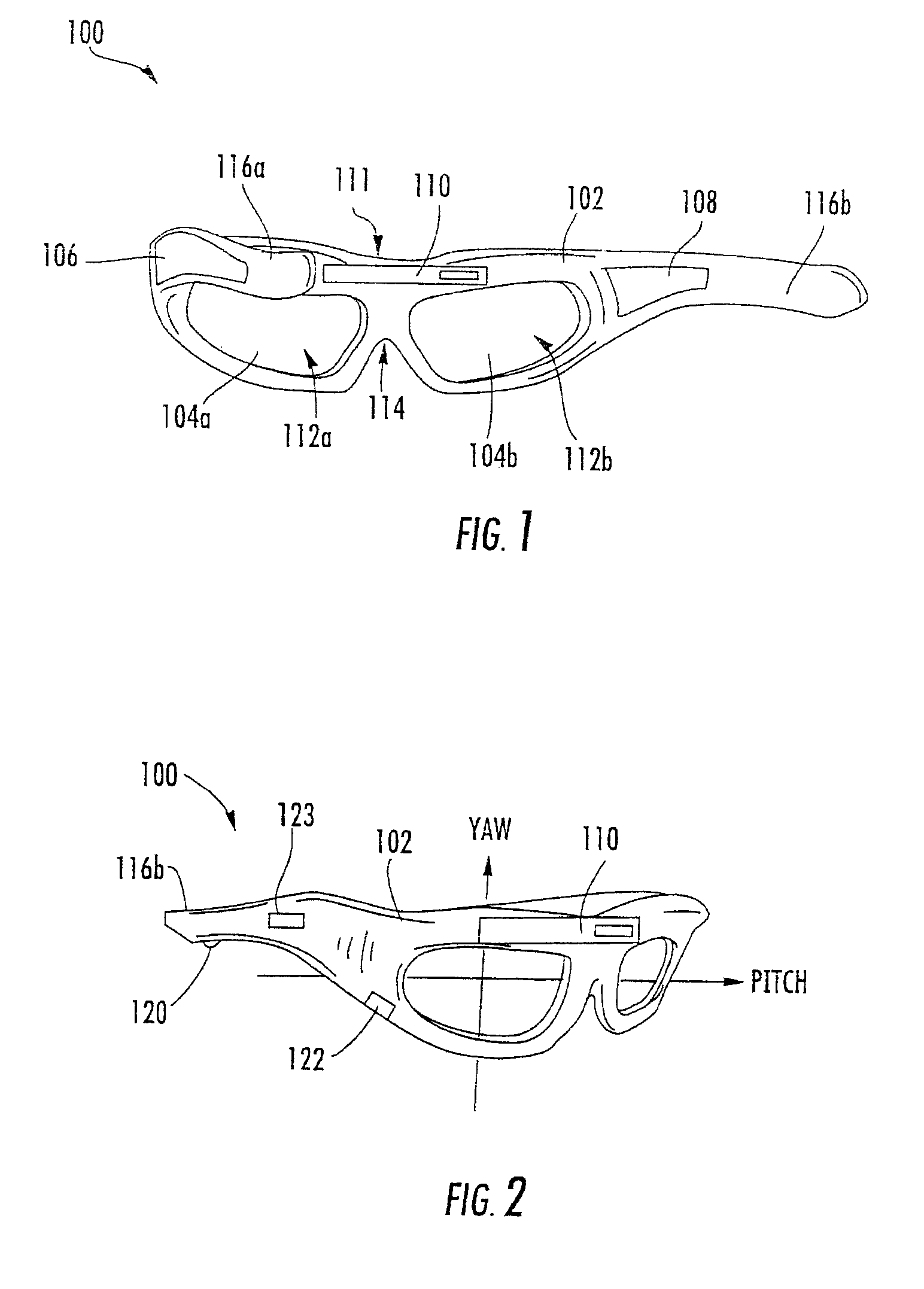 Multi-use eyeglasses with human I/O interface embedded