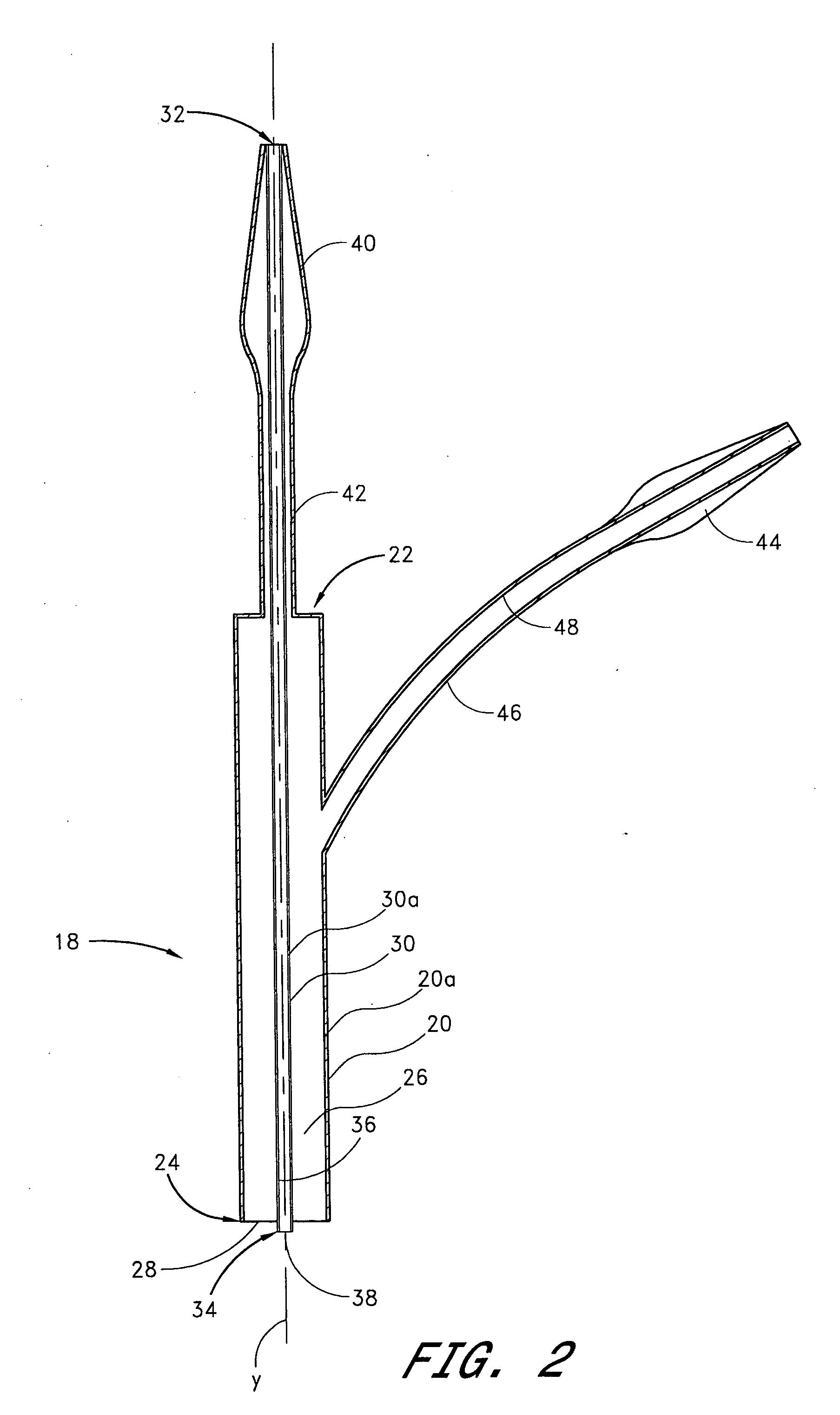 Dressing delivery system for internal wounds