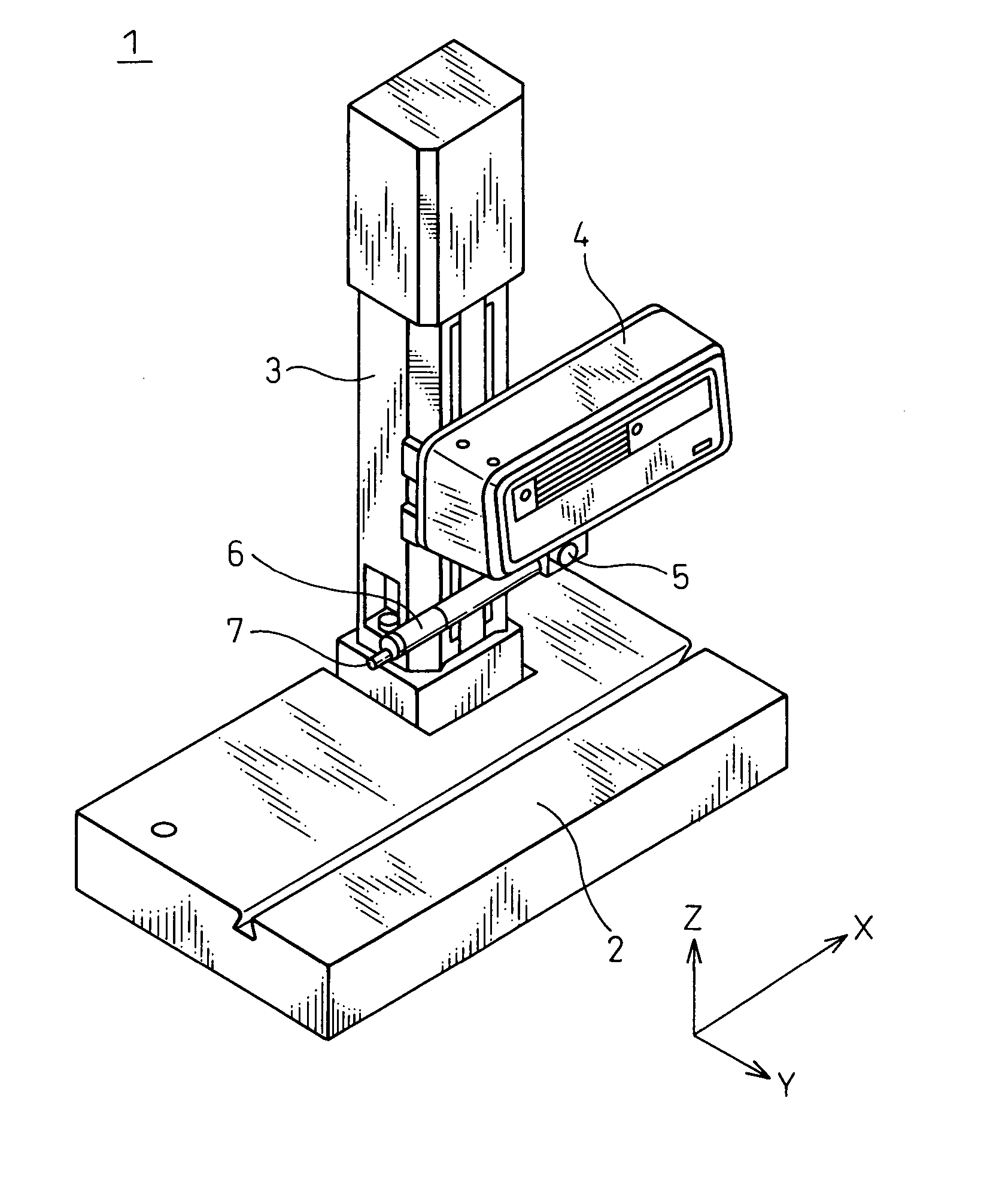 Surface roughness/contour profile measuring instrument