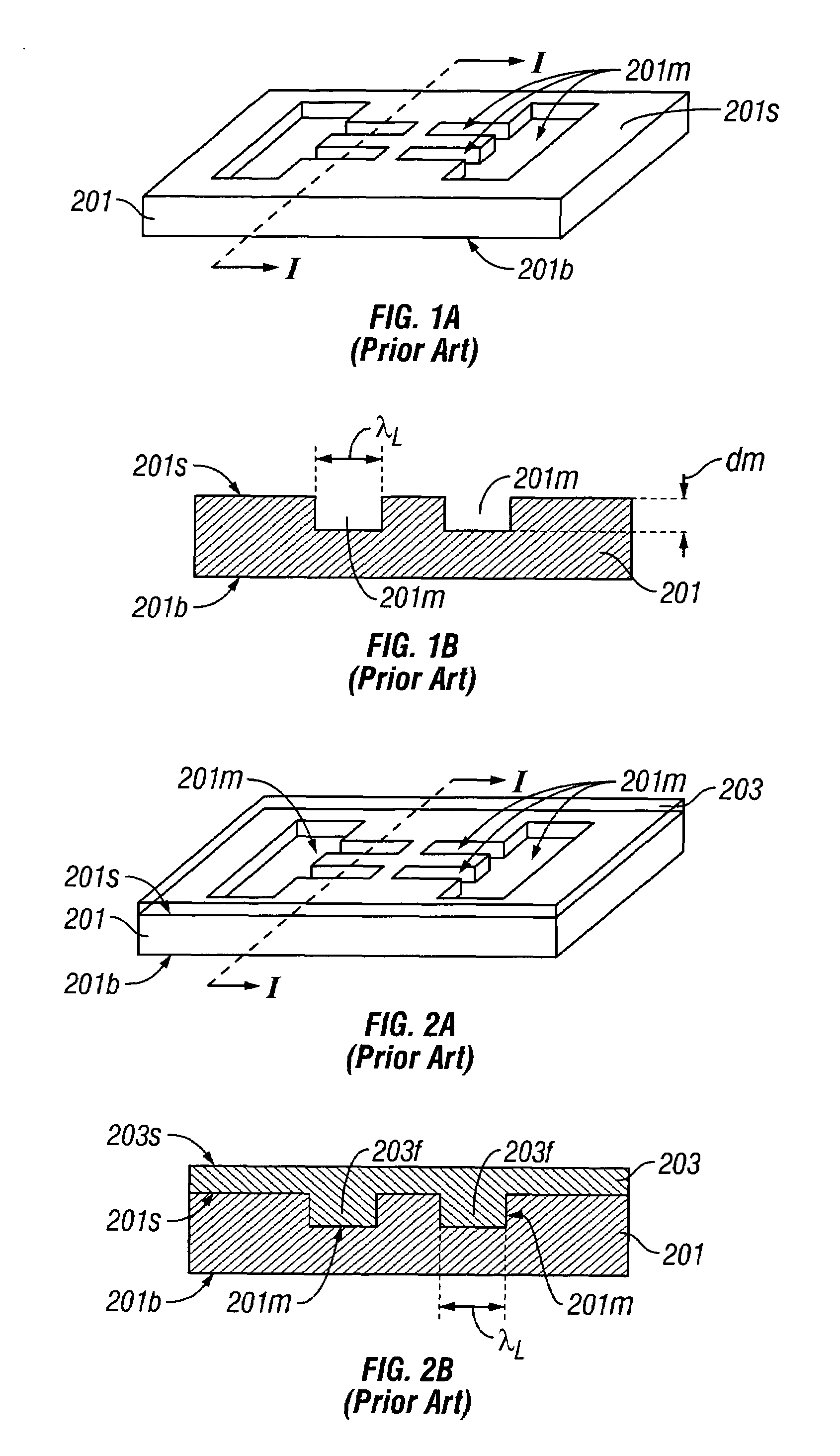 Silicon carbide imprint stamp