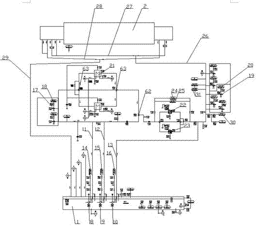 Oil system of phase modifier