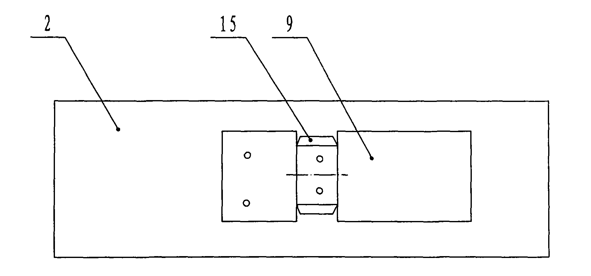 Operation line fixing box