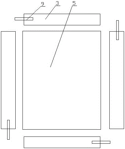 Auxiliary working platform of substation transformer