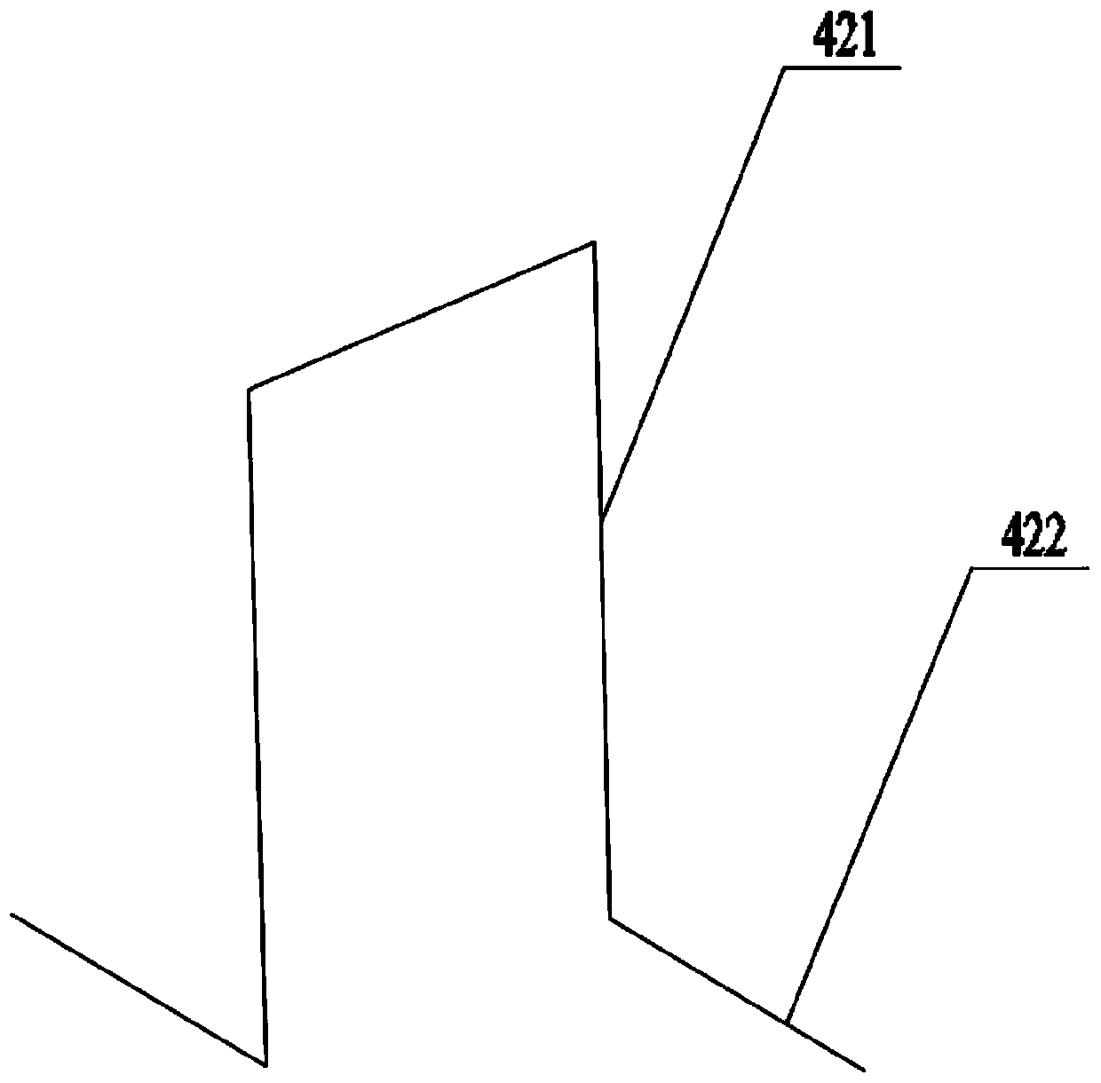 Rigid-flexible composite pavement expansion joint staggered-joint lap structure and preparation method thereof