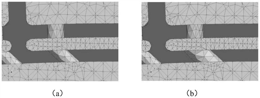 Film hole grid modification method