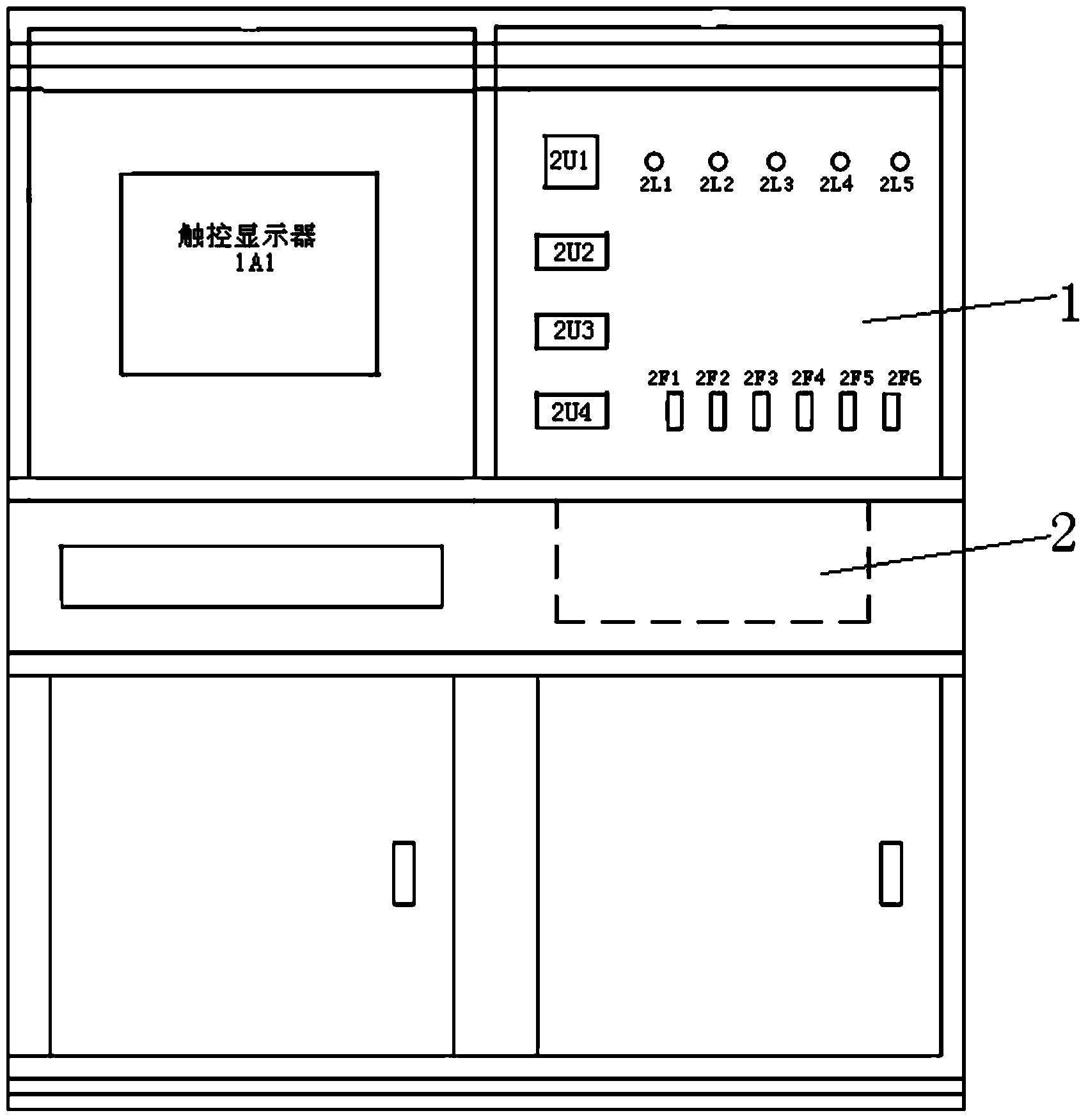 Detection platform, device and method for variable pitch frequency converter of variable pitch system