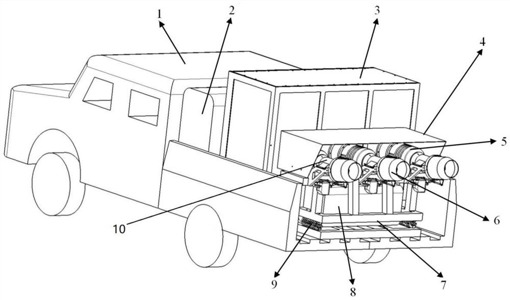 Micro turbojet atomizing device for ground