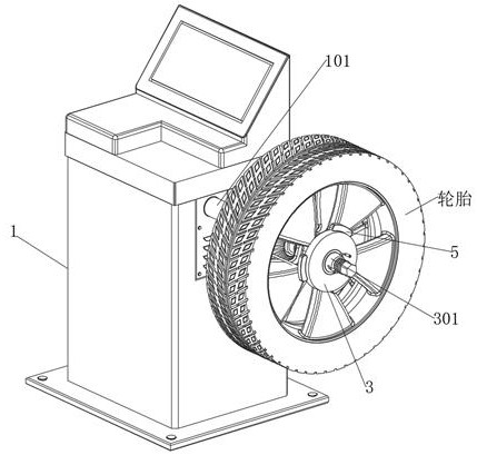 An Adjustable Automobile Tire Dynamic Balance Detector