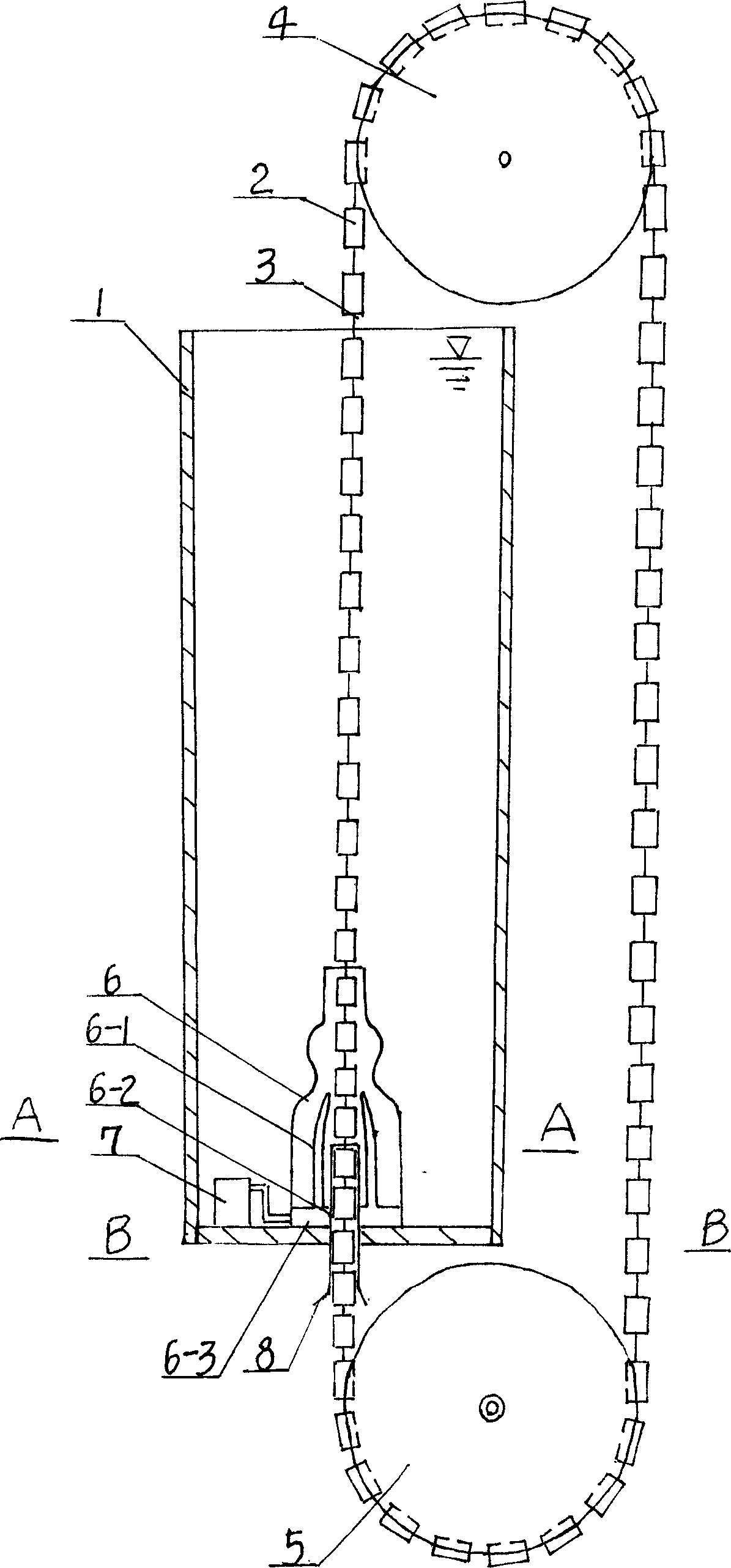 Hydraulic buoyancy gravity generation technology device