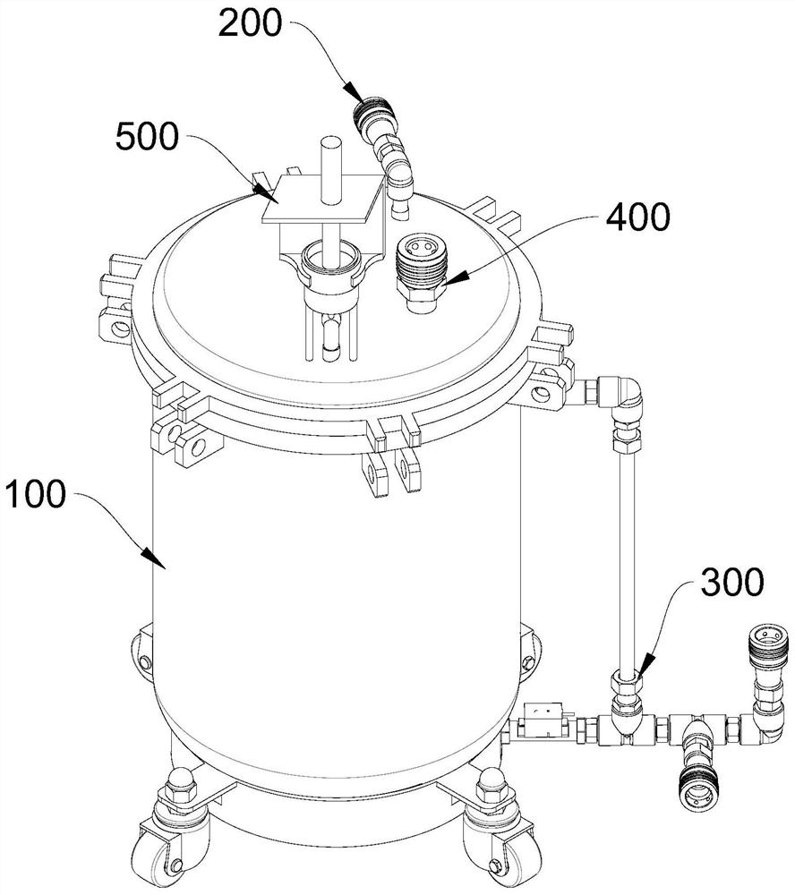 Polysilicon modified wear-resistant paste preparation equipment, preparation process and polysilicon modified wear-resistant paste