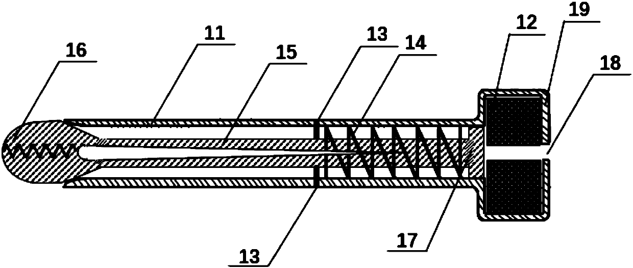 Magnetic anchoring system for electromagnetic control laparoscope operation with combination and separation of internal gripping tongs