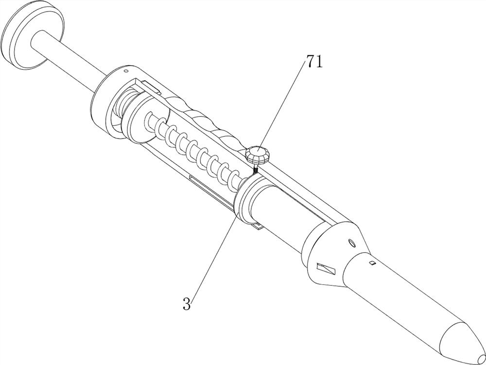 Rhinitis powder applying equipment for otolaryngology department