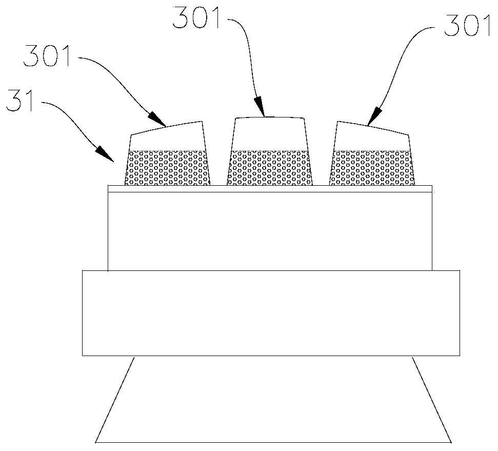 Elastic grinding tool and manufacturing method thereof