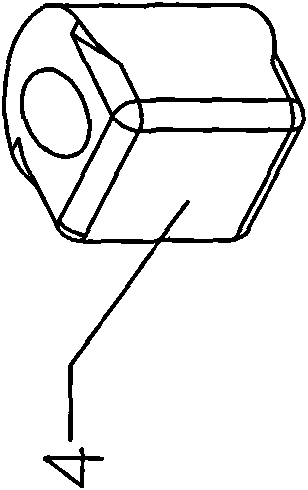 Steering axle of automobile