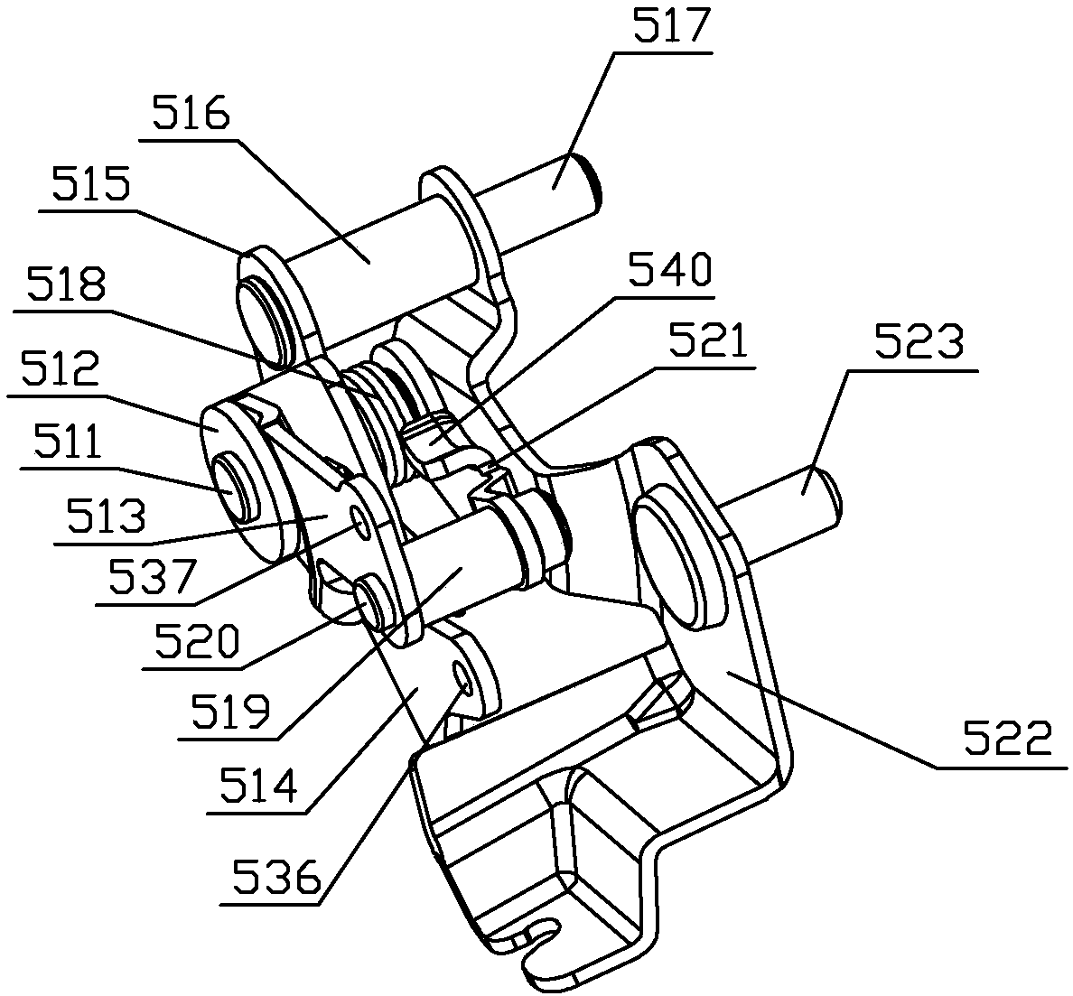 Automobile seat unlocking device