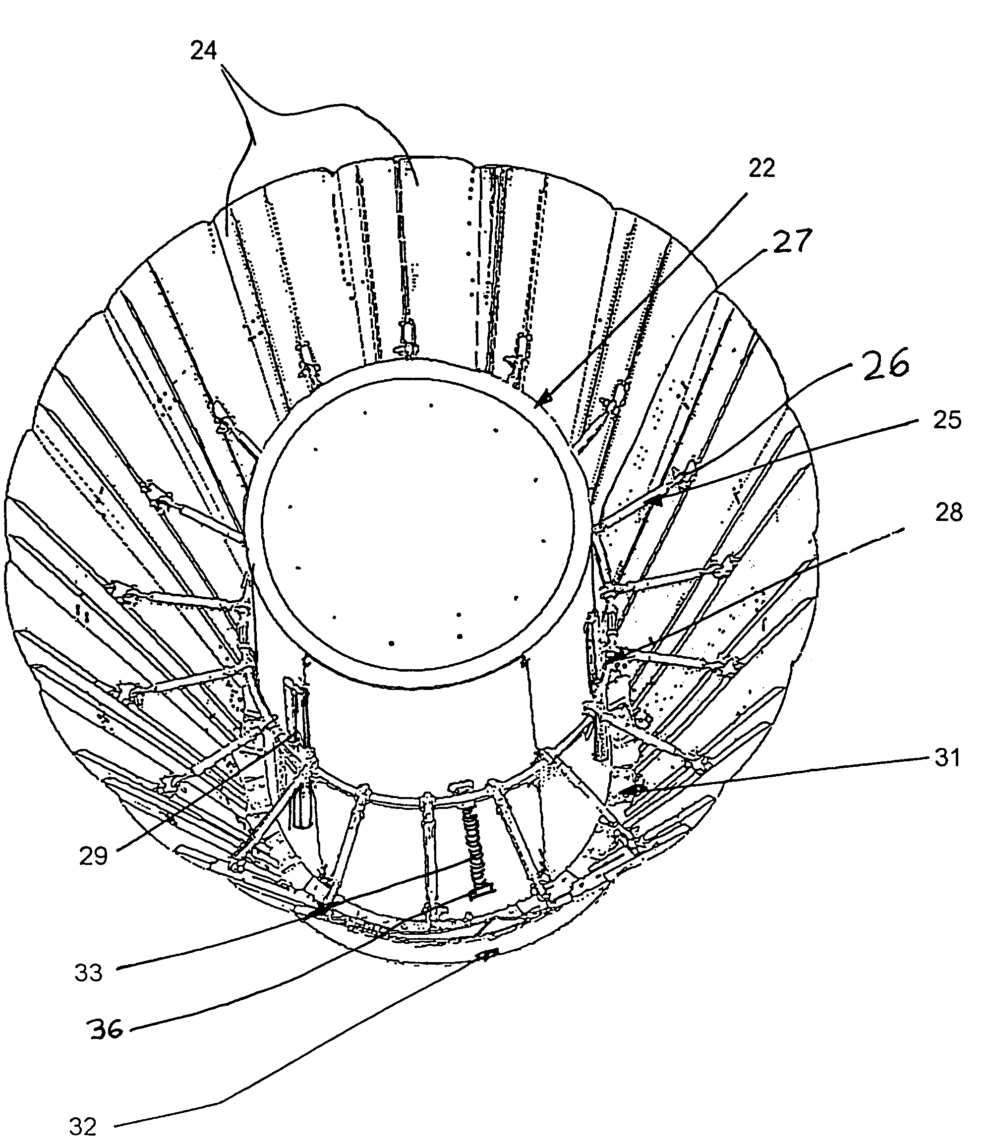 Deployable heat shield and deceleration structure for spacecraft