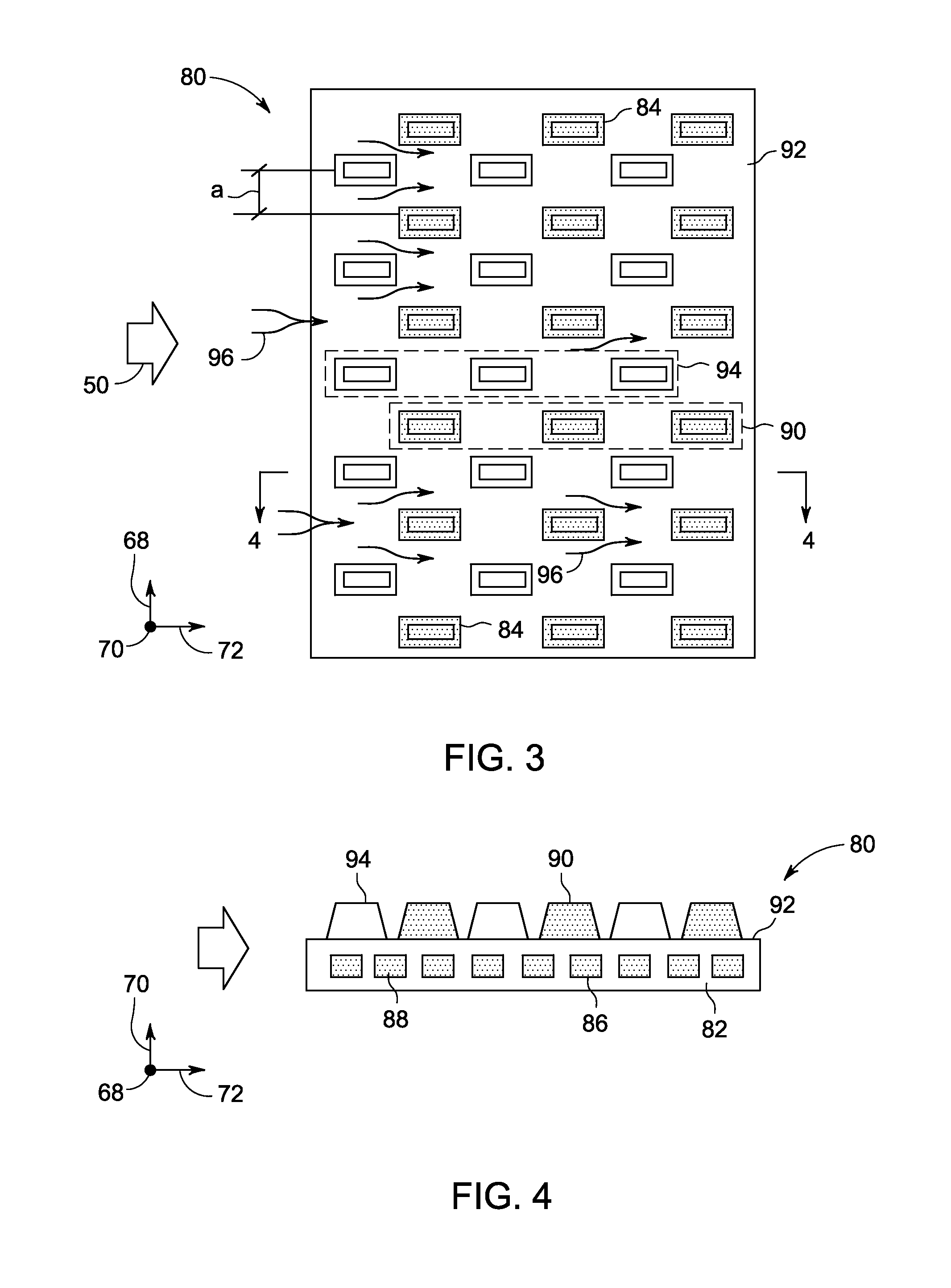 Air-cooled engine surface cooler